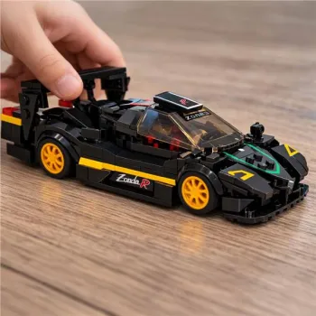 Samochód Rastar 93900-B Pagani Zonda R 1:28 klocki 387el.-1378771