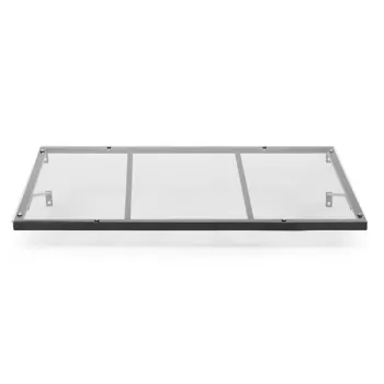 Daszek nad drzwi wejściowe 113x80 cm zadaszenie osłona UV MultiGarden-1379909
