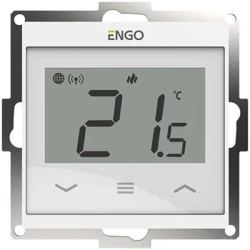 ENGO Controls E55-W - Internetowy, podtynkowy regulator temperatury do ramki 55x55, Wi-F-1370766