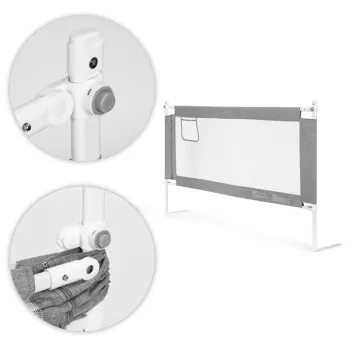 Barierka ochronna na łóżko 160 cm osłona zabezpieczenie dla dzieci ECOTOYS-1379978