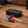 Qoltec Automatyczna ładowarka do akumulatora AGM GEL STD | Prostownik 12V | 4A | 48W | LED | Kabel 1.8m-1381817