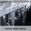 Sople zewnętrzne dekoracyjne lampki światełka 500 LED 19m kurtyna-1384794
