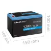 Qoltec Akumulator LiFePO4 Litowo-Żelazowo-Fosforanowy | 12.8V | 12Ah | 153.6Wh | BMS-1381147