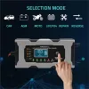 Qoltec Inteligentna mikroprocesorowa ładowarka 12V 10A | Prostownik z funkcją naprawy do akumulatora AGM GEL LiFePO4 |