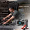 Qoltec Inteligentna mikroprocesorowa ładowarka 12V 10A | Prostownik z funkcją naprawy do akumulatora AGM GEL LiFePO4 |