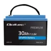 Qoltec Akumulator LiFePO4 Litowo-Żelazowo-Fosforanowy | 12.8V | 30Ah | 384Wh | BMS-1381160