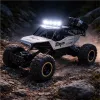Samochód zdalnie sterowany na pilota RC Rock Crawler 1:12 4WD METAL srebrny-1384761