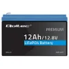 Qoltec Akumulator LiFePO4 Litowo-Żelazowo-Fosforanowy | 12.8V | 12Ah | 153.6Wh | BMS-1381145