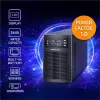 Qoltec Zasilacz awaryjny UPS | 3kVA | 3000W | Power Factor 1.0 | LCD | EPO | USB | On-line-1381206