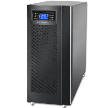 Qoltec Zasilacz awaryjny UPS On-line | Pure Sine Wave | 10kVA | 8kW | LCD | USB