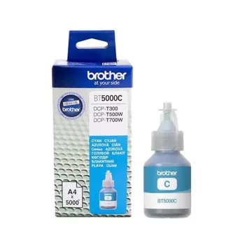 Oryginalny Tusz w butelce Cyan Brother BT-5000C, BT5000C