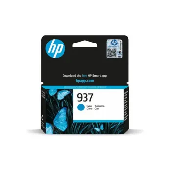 Oryginalny Tusz Cyan HP 937 (4S6W2NE)