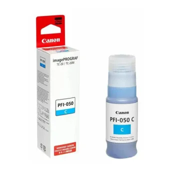 Oryginalny Tusz w butelce Cyan Canon PFI-050C, PFI050C (5699C001)