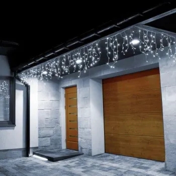 Sople zewnętrzne dekoracyjne lampki światełka 500 LED 19m kurtyna-1384792