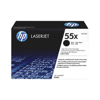 Oryginalny Toner Czarny HP LaserJet P3015 (55X CE255X)