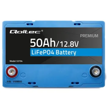 Qoltec Akumulator LiFePO4 Litowo-Żelazowo-Fosforanowy | 12.8V | 50Ah | 640Wh| BMS-1381170