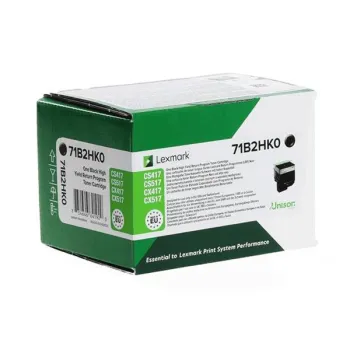 Oryginalny Toner Black Lexmark CS417, CS517, CX417, CX517 (71B2HK0)