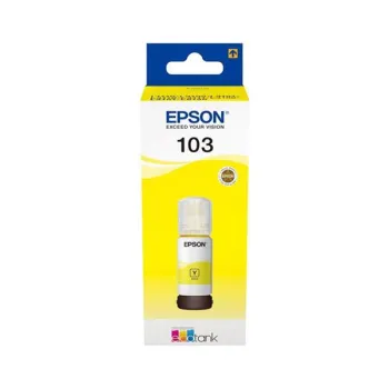 Oryginalny Tusz w butelce Yellow Epson 103 (T00S4, C13T00S44A)