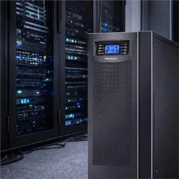 Qoltec Zasilacz awaryjny UPS On-line | Pure Sine Wave | 10kVA | 8kW | LCD | USB-1380808