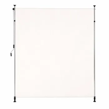 Markiza zaciskowa rozporowa roleta zwijana na korbkę regulacja wysokości beżowa MultiGarden-1385133