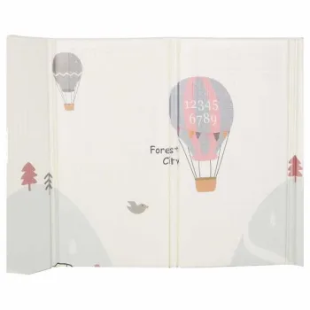 Mata edukacyjna piankowa dwustronna składana 150x200cm balony ulica-1384617