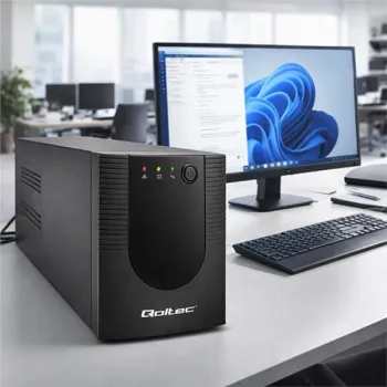 Qoltec Zasilacz awaryjny UPS Line Interactive | Monolith | 1200VA | 720W-1381128