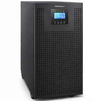 Qoltec Zasilacz awaryjny UPS 3-fazowy | 20kVA | 20kW | LCD | EPO | USB | Power factor 1.0