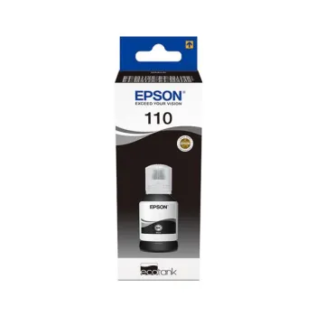 Oryginalny Tusz w butelce Czarny Epson 110 (T03P1, C13T03P14A)