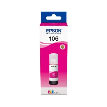 Oryginalny Tusz w butelce Magenta Epson 106 (T00R3, C13T00R340)