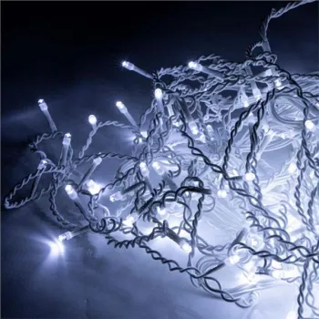 Sople zewnętrzne dekoracyjne lampki światełka 500 LED 19m kurtyna-1384799