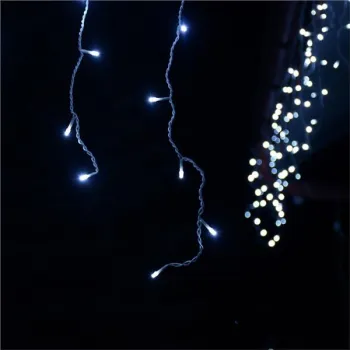 Sople zewnętrzne dekoracyjne lampki światełka 500 LED 19m kurtyna-1384796
