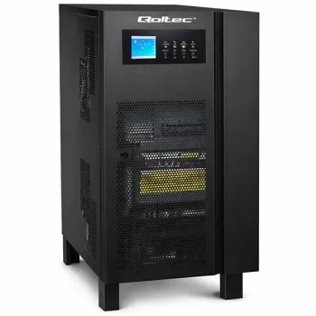Qoltec Zasilacz awaryjny UPS 3-fazowy | 15kVA | 12kW | LCD | SNMP