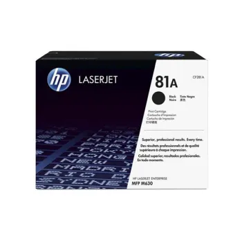 Oryginalny Toner Czarny HP LaserJet Enterprise M604, M605, M606, M630 (81A CF281A)