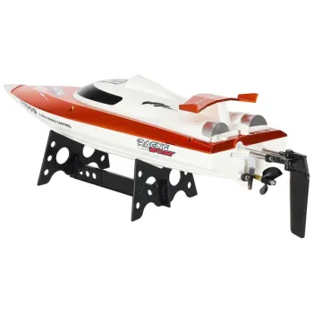 Łódź zdalnie sterowana na pilota RC FT009 pomarańczowa-1384576