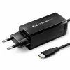 Qoltec Ładowarka sieciowa 65W GaN Super Fast | 5-20V | 3-3.25A | USB 3.1| Laptop | Smartfon | Tablet