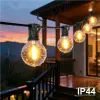 Girlanda ogrodowa świetlna łańcuch 30x LED 20m 9 trybów lampki ogrodowe 9W-1408778