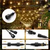 Girlanda ogrodowa świetlna łańcuch 30x LED 20m 9 trybów lampki ogrodowe 9W-1408777