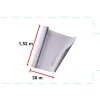 Folia okleina rolka aluminium imitująca stal metalic szczotkowana srebrna 1,52x30m-1408592