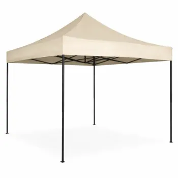 Pawilon ogrodowy eventowy automatyczny samorozkładalny namiot daszek 3x3 m beżowy MultiGarden-1408977