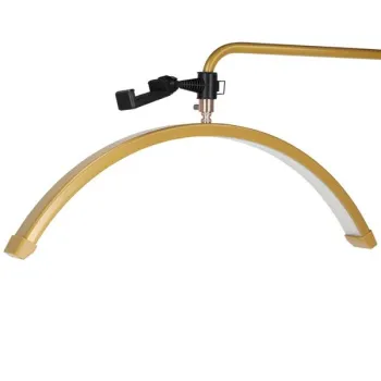 Lampa do przedłużania rzęs LED 36W regulowana kosmetyczna bezcieniowa łuk złota-1408403