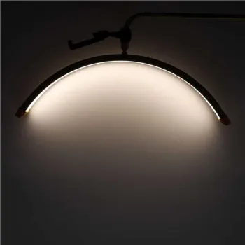 Lampa do przedłużania rzęs LED 36W regulowana kosmetyczna bezcieniowa łuk złota-1408411