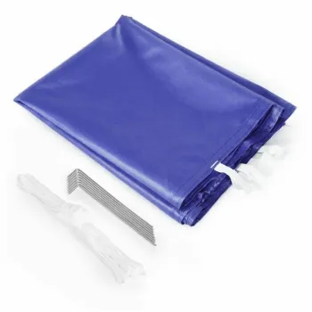 Pawilon ogrodowy eventowy automatyczny samorozkładalny namiot 3x3 m niebieski MultiGarden-1408930