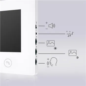 WIDEODOMOFON EURA VDP-90A3 DELTA + czarny monitor TUYA-1409775