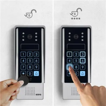 WIDEODOMOFON EURA VDP-90A3 DELTA + czarny monitor TUYA-1409771