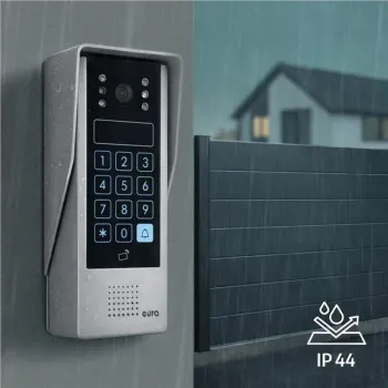 WIDEODOMOFON EURA VDP-90A3 DELTA + czarny monitor TUYA-1409766