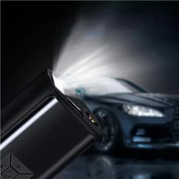 Pompka rowerowa elektryczna kompresor do opon powerbank 6000mAh latarka LED-1408737