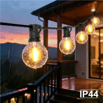 Girlanda ogrodowa świetlna łańcuch 30x LED 20m 9 trybów lampki ogrodowe 9W-1408778