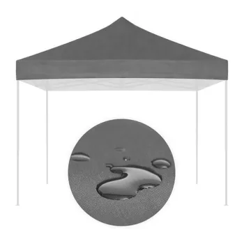 Dach poszycie 3x3 m do namiotu pawilonu ogrodowego 420D PVC szary MultiGarden-1409093