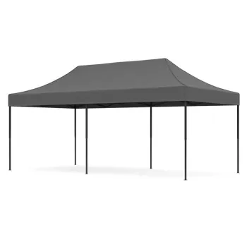 Pawilon ogrodowy eventowy automatyczny samorozkładalny namiot 3x6 m szary MultiGarden-1408824