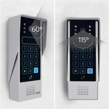 WIDEODOMOFON EURA VDP-90A3 DELTA + biały monitor TUYA -1409758